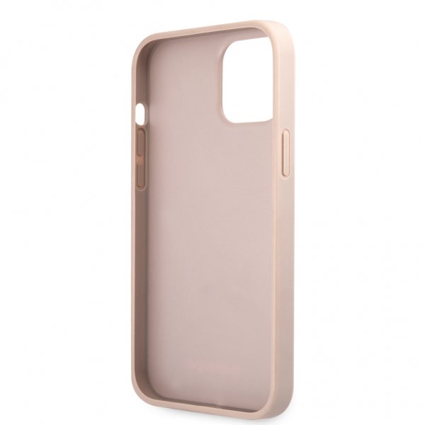 Guess iPhone 12 Pro Max Deksel Printed Stripe Rosa