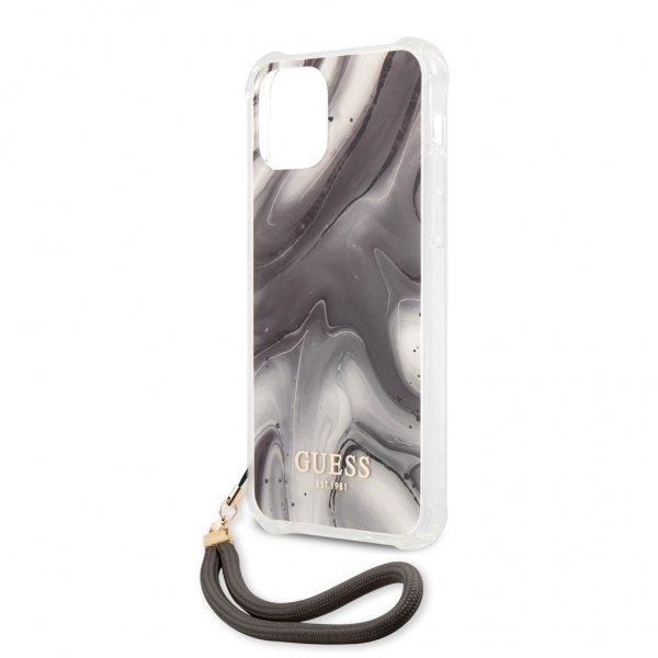 Guess iPhone 12 Pro Max Deksel Marble Grå