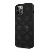 Guess iPhone 12/iPhone 12 Pro Deksel Peony Svart