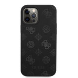 Guess iPhone 12/iPhone 12 Pro Deksel Peony Svart