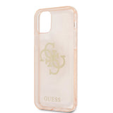 Guess iPhone 12 Pro Max Deksel Full Glitter Gull