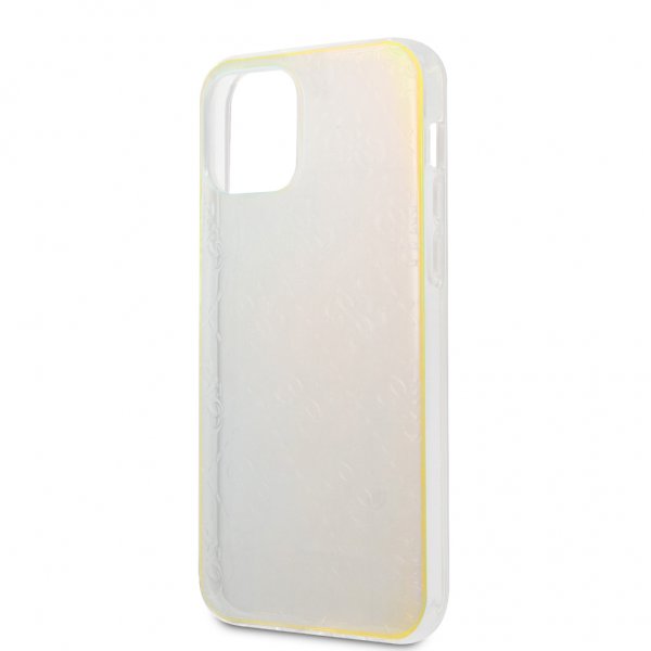 Guess iPhone 12 Pro Max Deksel 3D Raised Iridescent
