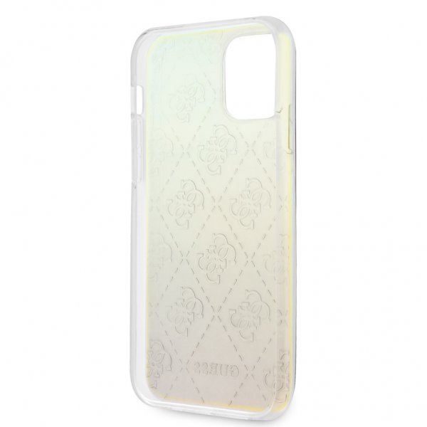 Guess iPhone 12 Pro Max Deksel 3D Raised Iridescent