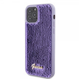 Guess iPhone 12/iPhone 12 Pro Deksel Sequin Lilla
