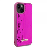 Guess iPhone 13 Deksel Sequin Fuschia