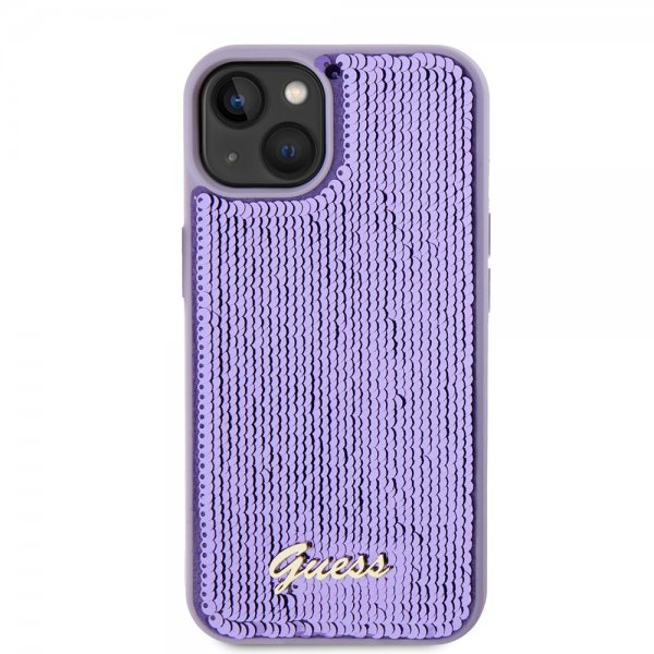Guess iPhone 13 Deksel Sequin Lilla