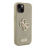 Guess iPhone 13 Deksel Perforated Glitter Gull