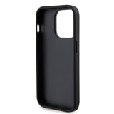 Guess iPhone 15 Pro Max Deksel Perforated Glitter Svart