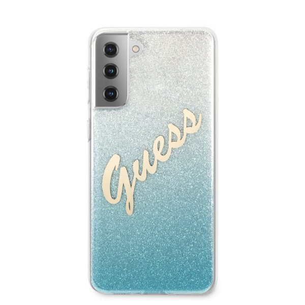 Guess Samsung Galaxy S21 Plus Deksel Vintage Blå