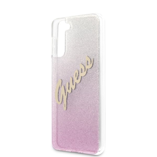 Guess Samsung Galaxy S21 Deksel Vintage Rosa