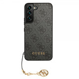 Guess Samsung Galaxy S22 Plus Deksel 4G Charms Grå