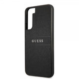Guess Samsung Galaxy S22 Plus Deksel Saffiano Metal Logo Svart