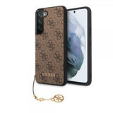 Guess Samsung Galaxy S22 Deksel 4G Charms Brun