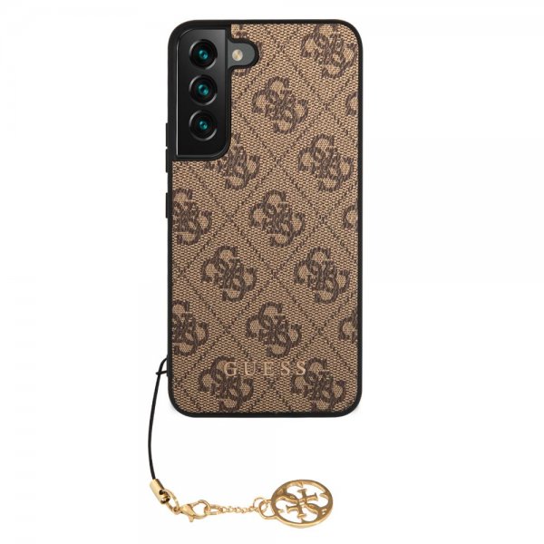 Guess Samsung Galaxy S22 Deksel 4G Charms Brun