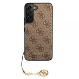 Guess Samsung Galaxy S22 Deksel 4G Charms Brun