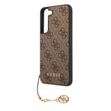 Guess Samsung Galaxy S22 Deksel 4G Charms Brun