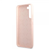 Guess Samsung Galaxy S22 Deksel Script Metal Logo Pale Pink