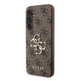 Guess Samsung Galaxy S23 FE Deksel 4G Metal Logo Brun
