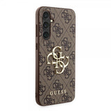Guess Samsung Galaxy S23 FE Deksel 4G Metal Logo Brun