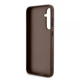 Guess Samsung Galaxy S23 FE Deksel 4G Metal Logo Brun