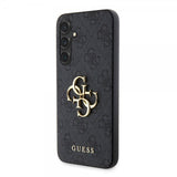 Guess Samsung Galaxy S23 FE Deksel 4G Metal Logo Grå