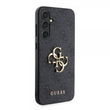 Guess Samsung Galaxy S23 FE Deksel 4G Metal Logo Grå