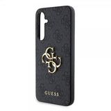 Guess Samsung Galaxy S23 FE Deksel 4G Metal Logo Grå