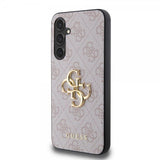 Guess Samsung Galaxy S23 FE Deksel 4G Metal Logo Rosa