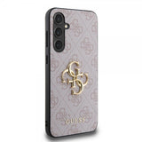 Guess Samsung Galaxy S23 FE Deksel 4G Metal Logo Rosa