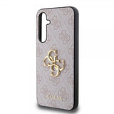 Guess Samsung Galaxy S23 FE Deksel 4G Metal Logo Rosa