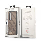 Guess Samsung Galaxy Z Fold 4 Deksel 4G Charms Brun