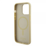 Guess iPhone 15 Pro Max Deksel Saffiano MagSafe Beige