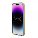 Guess iPhone 15 Pro Max Deksel Saffiano MagSafe Beige