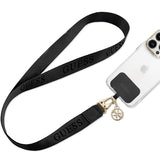Guess Removable Crossbody Strap Svart