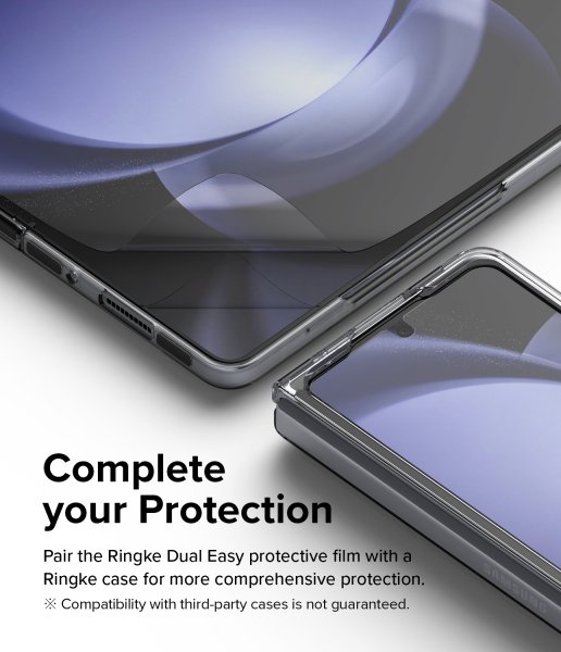 Ringke Samsung Galaxy Z Fold 5 Skjermbeskytter Dual Easy Film