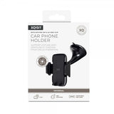 Xqisit Holder Car Phone Holder with Suction Cup & AC-vent Clip