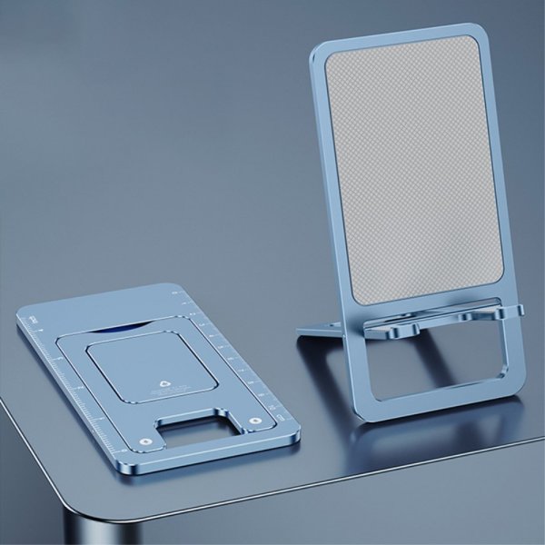 Holder for Mobil Aluminium Blå