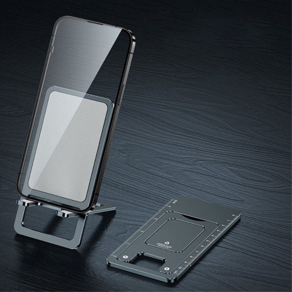 Holder for Mobil Aluminium Sølv