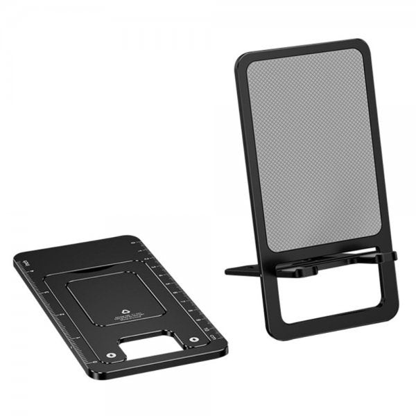 Holder for Mobil Aluminium Svart