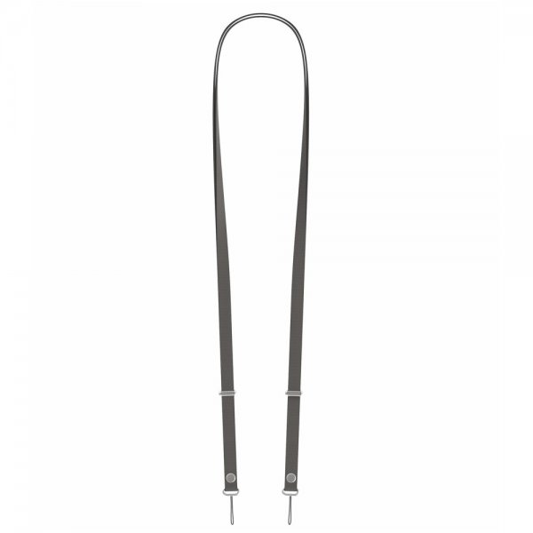 Snørebånd Quick Release Phone Lanyard Detachable Magnetic Svart