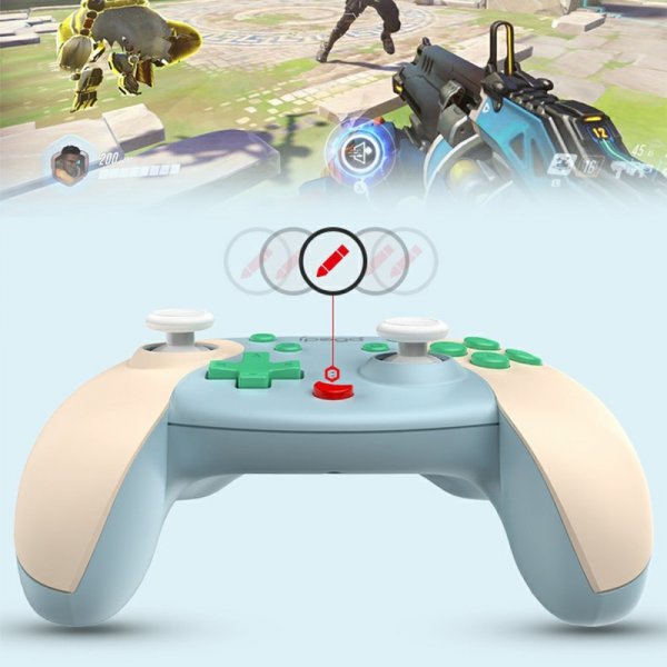 Ipega Håndkontroll for Nintendo Switch Hvit Blå