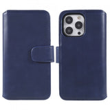 Nordic Covers iPhone 14 Pro Etui Essential Leather Heron Blue