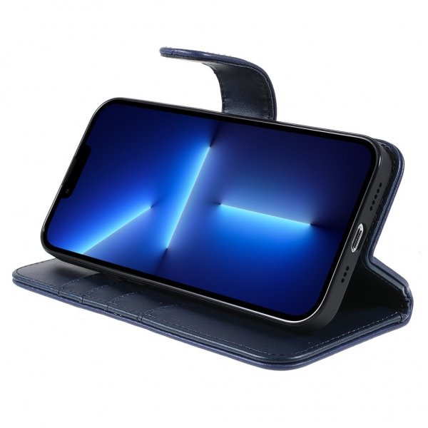 Nordic Covers iPhone 14 Pro Etui Essential Leather Heron Blue