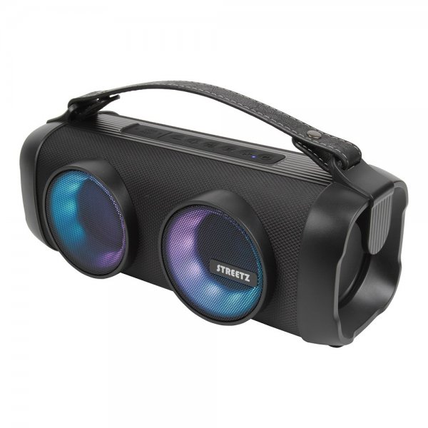 Streetz Høyttaler B100 Bluetooth Boombox Speaker Svart