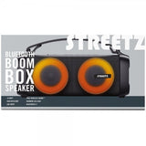 Streetz Høyttaler B100 Bluetooth Boombox Speaker Svart