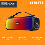 Streetz Høyttaler B200 Bluetooth Boombox Speaker Svart