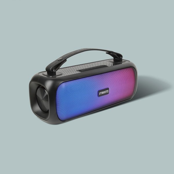 Streetz Høyttaler B200 Bluetooth Boombox Speaker Svart