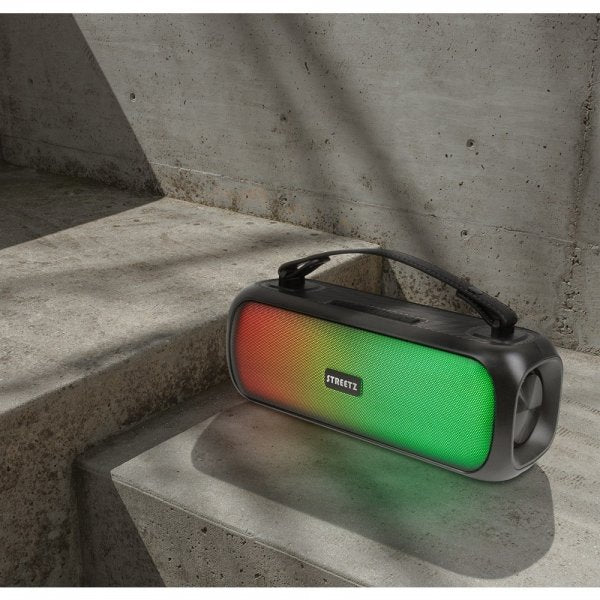 Streetz Høyttaler B200 Bluetooth Boombox Speaker Svart