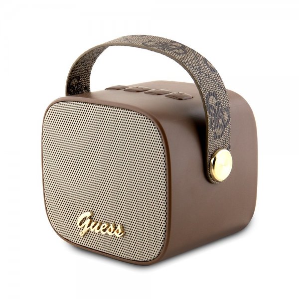 Guess Høyttaler Mini Bluetooth Speaker Brun
