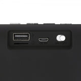 Streetz Høyttaler S100 Portable Compact Bluetooth Speaker Svart